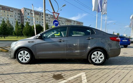 KIA Rio III рестайлинг, 2013 год, 4 фотография