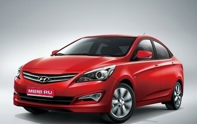 Hyundai Solaris II рестайлинг, 2014 год, 770 000 рублей, 1 фотография