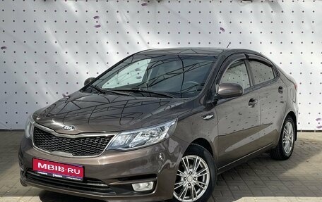 KIA Rio III рестайлинг, 2016 год, 1 100 000 рублей, 1 фотография