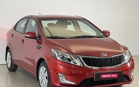 KIA Rio III рестайлинг, 2012 год, 1 фотография