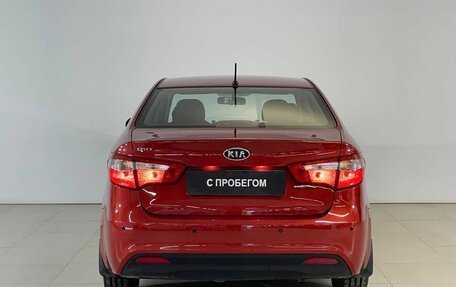 KIA Rio III рестайлинг, 2012 год, 6 фотография