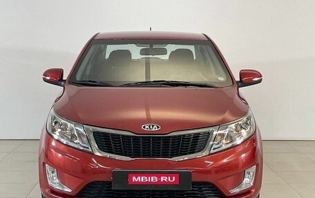 KIA Rio III рестайлинг, 2012 год, 2 фотография