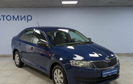 Skoda Rapid I, 2015 год, 815 000 рублей, 3 фотография