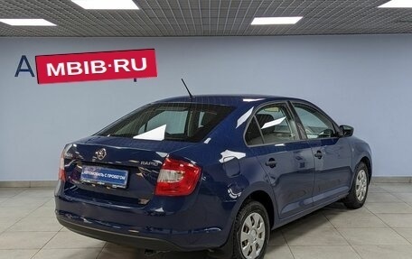 Skoda Rapid I, 2015 год, 815 000 рублей, 5 фотография