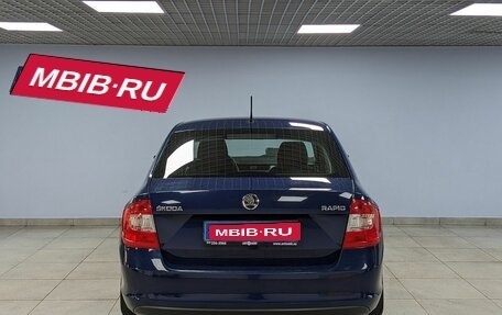 Skoda Rapid I, 2015 год, 815 000 рублей, 6 фотография