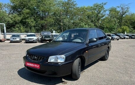 Hyundai Accent II, 2008 год, 500 000 рублей, 1 фотография