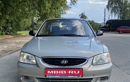 Hyundai Accent II, 2008 год, 1 фотография