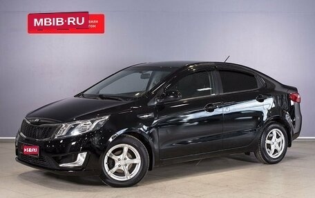 KIA Rio III рестайлинг, 2014 год, 1 фотография