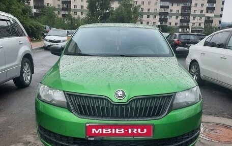 Skoda Rapid I, 2017 год, 1 100 000 рублей, 1 фотография