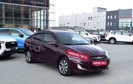 Hyundai Solaris II рестайлинг, 2013 год, 827 000 рублей, 3 фотография