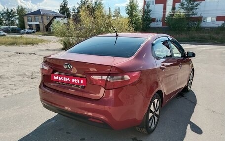 KIA Rio III рестайлинг, 2014 год, 10 фотография