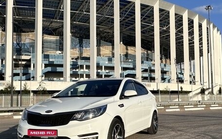 KIA Rio III рестайлинг, 2015 год, 1 фотография