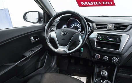 KIA Rio III рестайлинг, 2015 год, 15 фотография