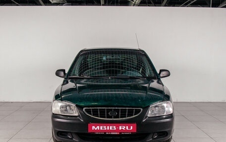 Hyundai Accent II, 2003 год, 329 570 рублей, 3 фотография