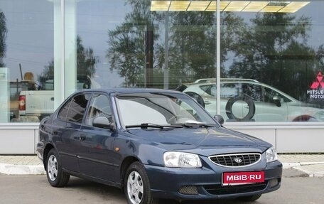 Hyundai Accent II, 2007 год, 1 фотография