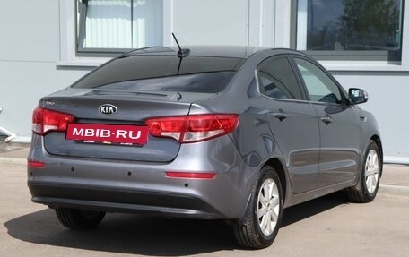 KIA Rio III рестайлинг, 2016 год, 1 199 000 рублей, 5 фотография