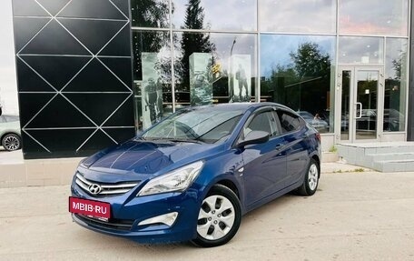 Hyundai Solaris II рестайлинг, 2014 год, 1 010 000 рублей, 1 фотография