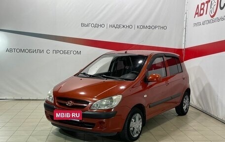 Hyundai Getz I рестайлинг, 2008 год, 1 фотография