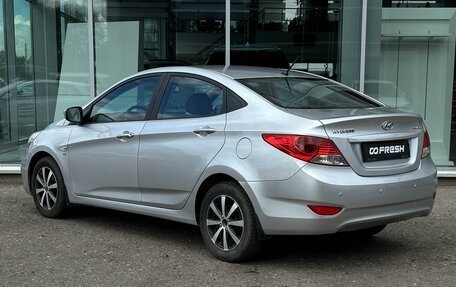 Hyundai Solaris II рестайлинг, 2011 год, 890 000 рублей, 2 фотография