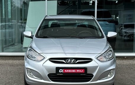 Hyundai Solaris II рестайлинг, 2011 год, 890 000 рублей, 3 фотография