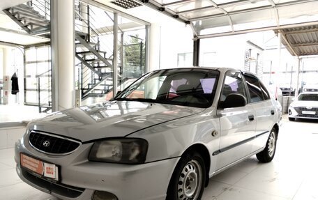 Hyundai Accent II, 2004 год, 395 000 рублей, 3 фотография