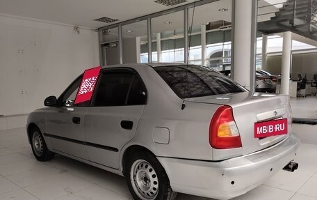 Hyundai Accent II, 2004 год, 395 000 рублей, 4 фотография