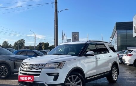 Ford Explorer VI, 2018 год, 3 229 000 рублей, 3 фотография