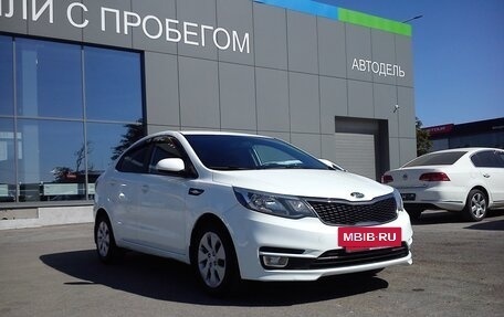 KIA Rio III рестайлинг, 2015 год, 849 000 рублей, 5 фотография