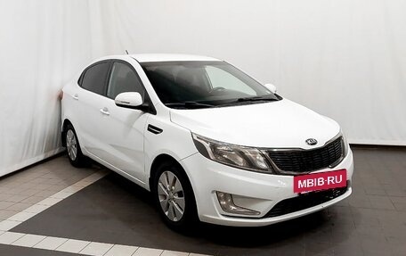 KIA Rio III рестайлинг, 2014 год, 967 000 рублей, 3 фотография