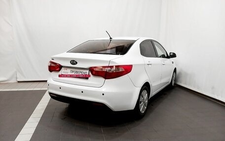 KIA Rio III рестайлинг, 2014 год, 967 000 рублей, 5 фотография