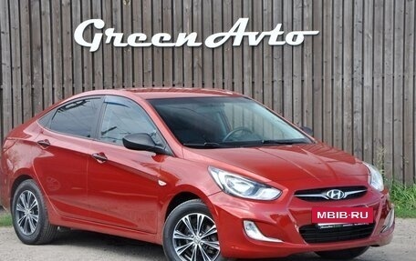 Hyundai Solaris II рестайлинг, 2012 год, 860 000 рублей, 3 фотография