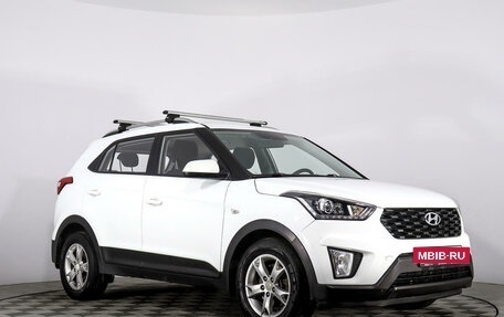 Hyundai Creta I рестайлинг, 2021 год, 2 067 510 рублей, 3 фотография