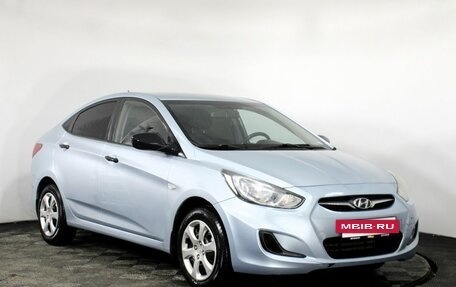 Hyundai Solaris II рестайлинг, 2011 год, 670 000 рублей, 3 фотография