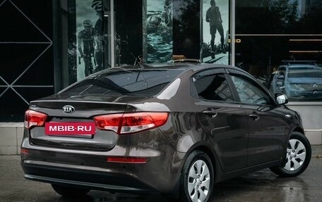 KIA Rio III рестайлинг, 2015 год, 1 280 000 рублей, 5 фотография