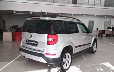 Skoda Yeti I рестайлинг, 2014 год, 1 415 000 рублей, 5 фотография