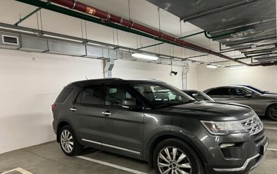 Ford Explorer VI, 2018 год, 4 090 000 рублей, 1 фотография