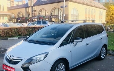 Opel Zafira C рестайлинг, 2013 год, 1 350 000 рублей, 1 фотография