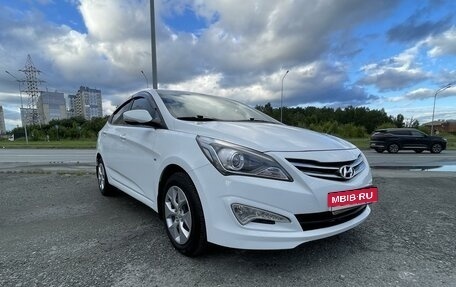 Hyundai Solaris II рестайлинг, 2014 год, 1 200 000 рублей, 6 фотография