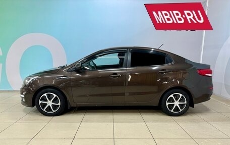 KIA Rio III рестайлинг, 2016 год, 1 060 000 рублей, 3 фотография