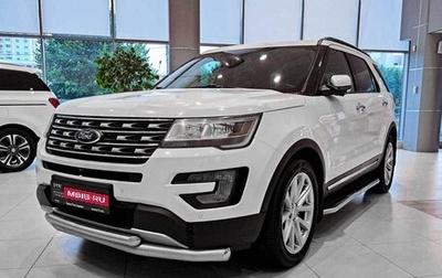 Ford Explorer VI, 2017 год, 3 079 000 рублей, 1 фотография