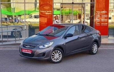 Hyundai Solaris II рестайлинг, 2011 год, 725 000 рублей, 1 фотография