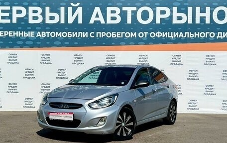 Hyundai Solaris II рестайлинг, 2011 год, 699 000 рублей, 1 фотография