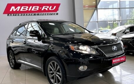 Lexus RX III, 2012 год, 2 497 000 рублей, 1 фотография