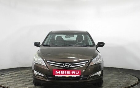 Hyundai Solaris II рестайлинг, 2014 год, 950 000 рублей, 2 фотография