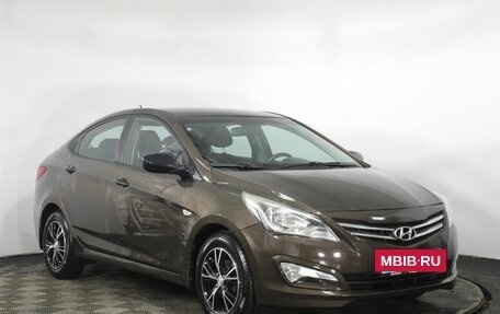 Hyundai Solaris II рестайлинг, 2014 год, 950 000 рублей, 3 фотография