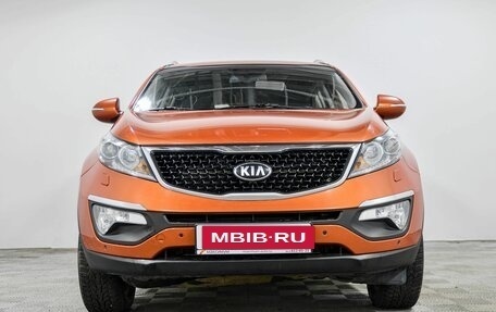 KIA Sportage III, 2014 год, 1 430 000 рублей, 2 фотография