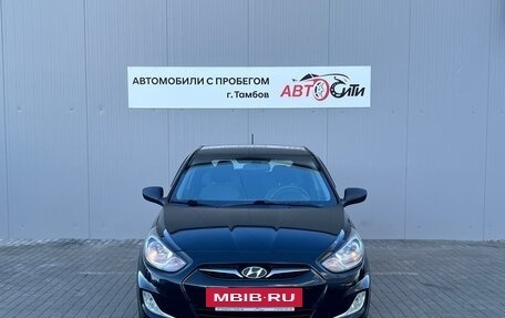 Hyundai Solaris II рестайлинг, 2011 год, 850 000 рублей, 2 фотография