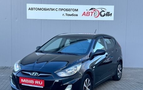 Hyundai Solaris II рестайлинг, 2011 год, 850 000 рублей, 3 фотография