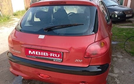 Peugeot 206, 2005 год, 235 000 рублей, 3 фотография