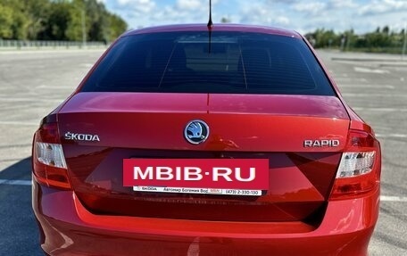 Skoda Rapid I, 2014 год, 1 195 000 рублей, 4 фотография